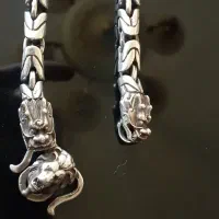 دستبند نقره کاردست|جواهرات|محمدشهر, شهرک پیام (مهرالبرز)|دیوار