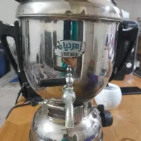 سماور زمردیان استیل گازی  درحدنو