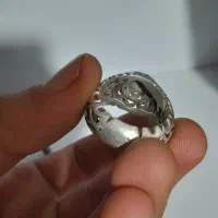 انگشتر نقره فیروزه نیشابور اصل دست ساز قدیمی|جواهرات|قم, شهرک مهدیه (مدرس)|دیوار