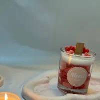 شمع قلبی|صنایع دستی و سایر لوازم تزئینی|تهران, باغ خزانه|دیوار