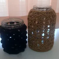 گلدون مکرومه|صنایع دستی و سایر لوازم تزئینی|گرگان, |دیوار