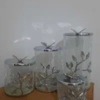پاسماوری شیشه ای استیل در حد نو