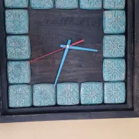 ساعت تزئینی چوبی