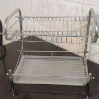 آب چکان استیل دو طبقه