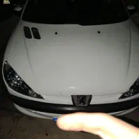 پژو206سفید|خودرو سواری و وانت|کلاله, |دیوار