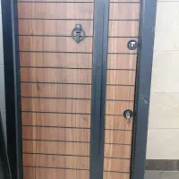 درب ضدسرقت لوکس با دستگیره استیل|مصالح و تجهیزات ساختمان|پیشوا, |دیوار