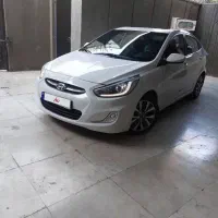 اکسنت سفید مدل ۱۳۹۷ بدون رنگ موتور بلو