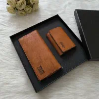 کیف پول و جاکارتی چرم دست دوز هدیه روز پدر