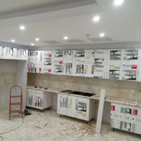 ۶ متر کابینت اماده های گلاس مدیسا متری ۳۹۰۰|مصالح و تجهیزات ساختمان|محمدشهر, |دیوار