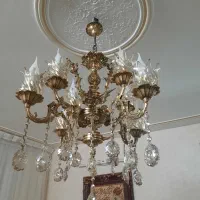 دو عدد لوستر تمیز