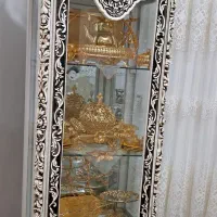 بوفه ی گنجه رنگ استخوانی