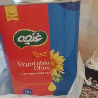 روغن جامد۵کیلویی غنچه