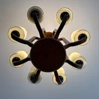 لوستر ۸ شاخه|لوستر و چراغ آویز|نوشهر, |دیوار