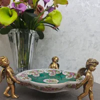 شیرینی خوری چینی برنز آنتیک|کلکسیون اشیاء عتیقه|تهران, صادقیه|دیوار