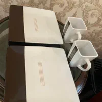 ست دو نفره بشقاب غذاخوری و ماگ همراه