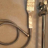 ست دوش و 2 عدد شیر آلات|لوازم حمام|کرمانشاه, |دیوار