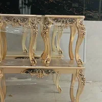 میز عسلی سه تیکه طرح دیبا