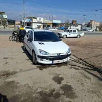 206 تیپ 2 مدل 87 ال رنگ شاسی یکطرف جزئ