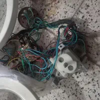 درب لباسشویی ۳ عدد. و سیم پیچی کامل ازمایش