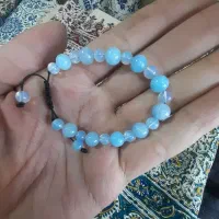 دستبند اوپال و آکوامارین