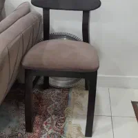 دو عدد صندلی چوب راش سالم