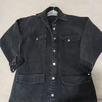 کت جین زغالی 500