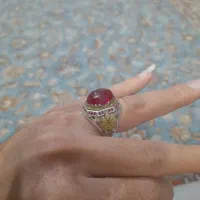 انگشتر نقره عقیق سرخ|جواهرات|مشهد, هنرور|دیوار