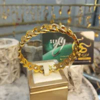 دستبند النگویی طلا کارتیر بدون اجرت و مالیات