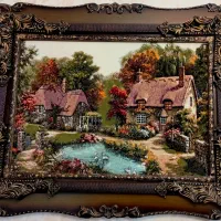 تابلو فرش ماشینی|تابلو فرش|گرگان, |دیوار