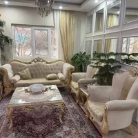 یک دست مبلمان استیل هفت نفره