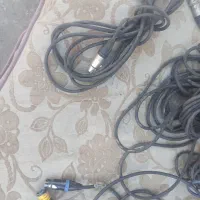 کابلهای صوتی میکروفن واکو تبدیل کنون به دنون وعکس|سیستم صوتی خانگی|تهران, دهکده المپیک|دیوار