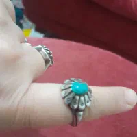 انگشترهای زنانه قدیمی با سنگ اصل|جواهرات|کرج, مصباح|دیوار