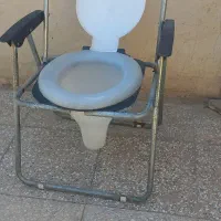 توالت فرنگی سیار و تا شوی پایه فلزی