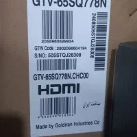 تلوزیون ۶۵ اینچ 4k جی پلاسGTV-65SQ778N|تلویزیون و پروژکتور|تهران, میدان ولیعصر|دیوار