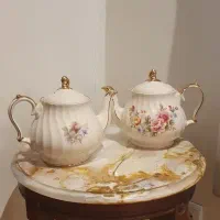 ظروف سرویس کریستال میوه خوری اردووخوری گلدان