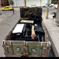 تلوزیون مانیتورسوخته وشکسته