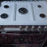اجاق گاز فلزی طرح فر ۵شعله