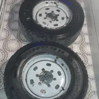 رینک اصل ترک برای عقب نیسان به همراه لاستیک