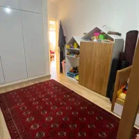 سرویس خواب کلبه ای چوبی نوزاد با کمد و دراور|تخت و سرویس خواب|گرگان, |دیوار