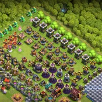 اکانت کلش تاوون ۱۲ مکس مکس