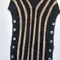 بلوز بافت موهر فری سایز سالم و تمیز