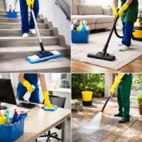 خدمات نظافتی منزل وساختمان وغیره