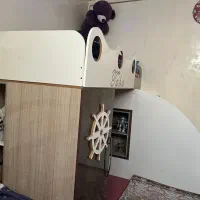 تخت ۲ طبقه جوان|تخت و سرویس خواب|تبریز, |دیوار