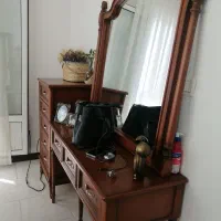 تخت دونفره تمام چوب راش|تخت و سرویس خواب|پردیس, فاز ۵|دیوار