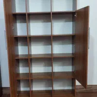 کتابخانه امدیاف در حدنو|کتابخانه، شلف، قفسههای دیواری|آباده, |دیوار