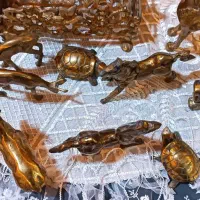 دکورهای برنجی همگی باهم فروشی