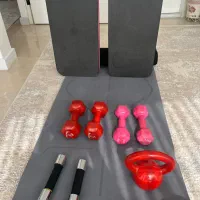 دمبل ۴ -۶-۳ و یک کیلویی با مت و استپ