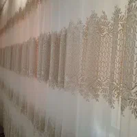 ۳عدد پرده سالن و اتاق خواب با استر