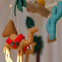 آویز تخت کودک بسیار خاص|اسباببازی|گلستان (تهران), |دیوار