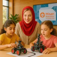 شروع مسیر مربیگری رباتیک در لنگرود